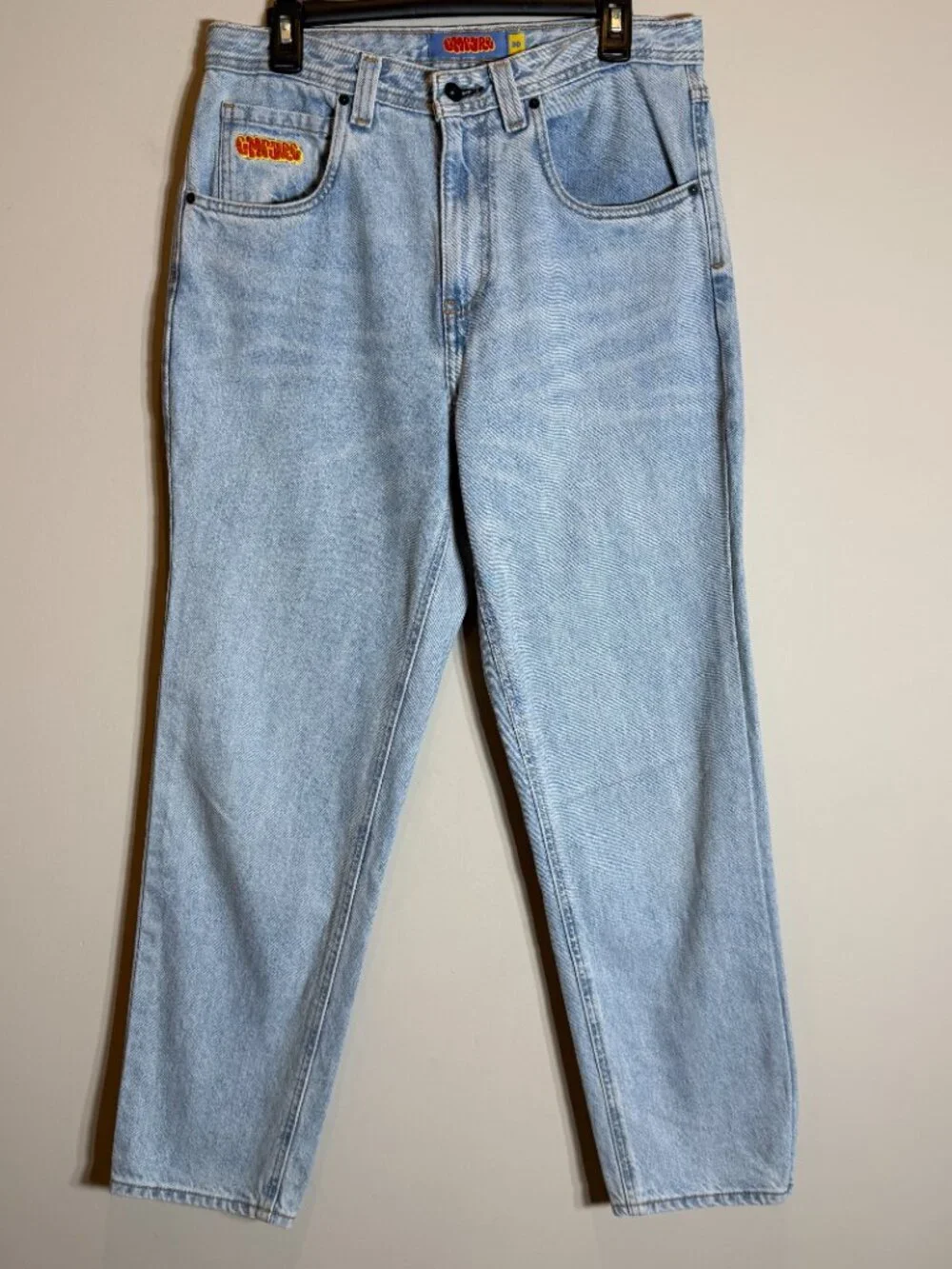 Empyre Colby Loose Fit Denim Skate Jeans Men's 30 Light Blue Wash Sk8 Relaxed